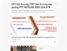 Tablet Screenshot of dangkymangfpt.net